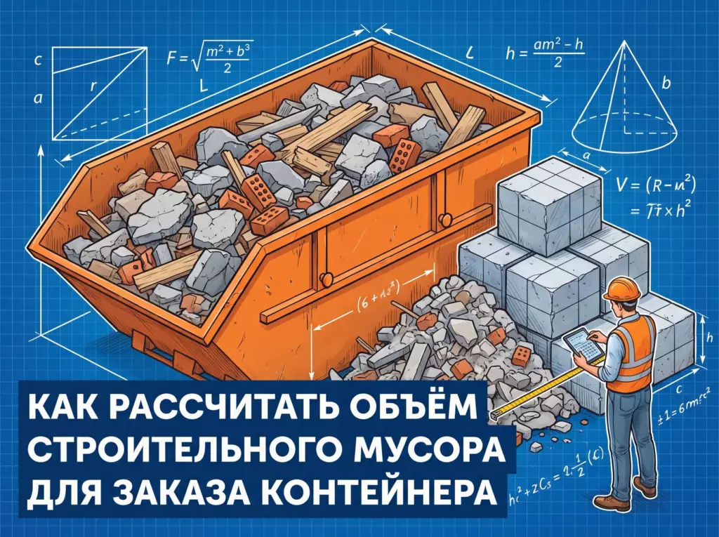 Объём строительного мусора