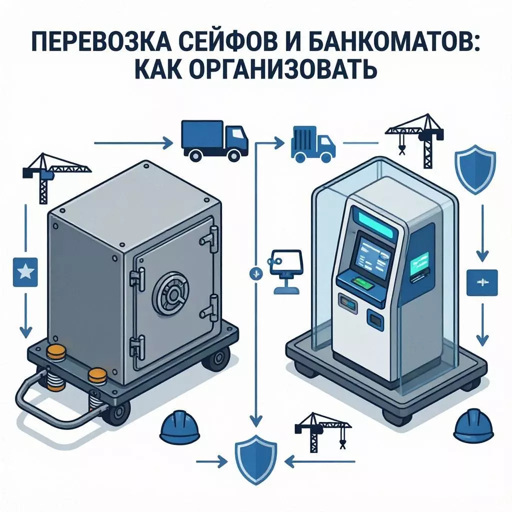 Перевозка сейфов и банкоматов